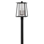 Hinkley Lighting 2101BK Black Large Post Top Or Pier Mount Lantern Image 1