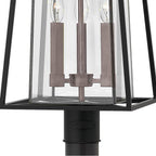 Hinkley Lighting 2101BK Black Large Post Top Or Pier Mount Lantern Image 3