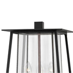 Hinkley Lighting 2101BK Black Large Post Top Or Pier Mount Lantern Image 2