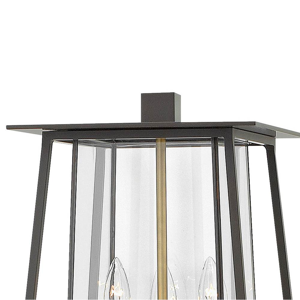 Hinkley Lighting 2101KZ Buckeye Bronze Large Post Top Or Pier Mount Lantern Image 2
