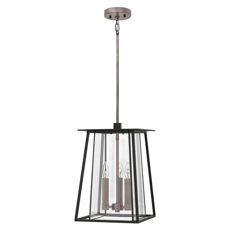 Hinkley Lighting 2102BK-LL Black Large Hanging Lantern Image 1