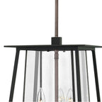 Hinkley Lighting 2102BK-LL Black Large Hanging Lantern Image 2