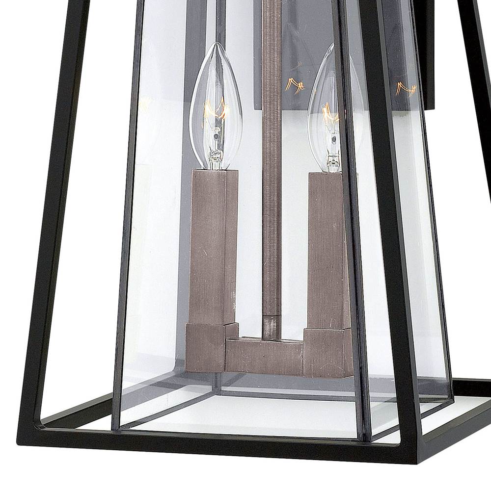 Hinkley Lighting 2104BK-LL Black Medium Wall Mount Lantern Image 3