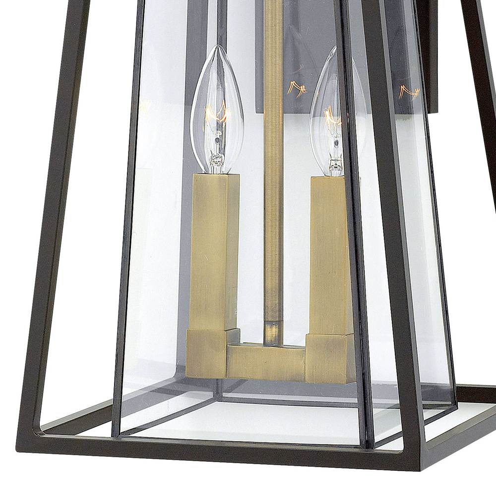 Hinkley Lighting 2104KZ-LL Buckeye Bronze Medium Wall Mount Lantern Image 6