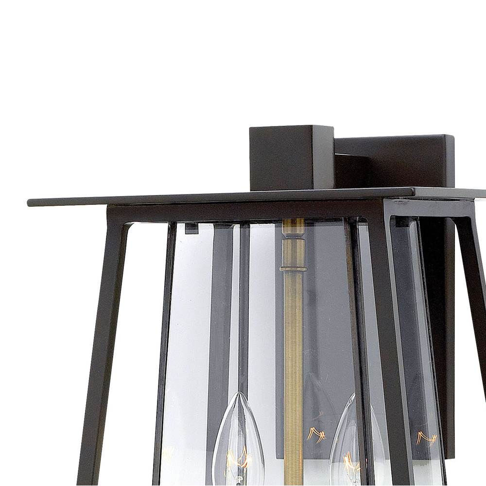 Hinkley Lighting 2104KZ-LL Buckeye Bronze Medium Wall Mount Lantern Image 5