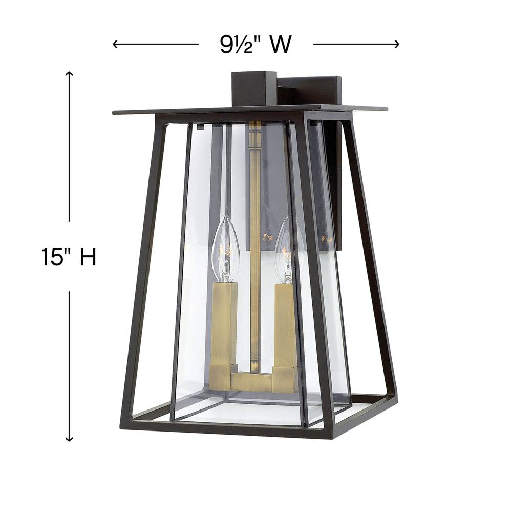 Hinkley Lighting Walker Medium Wall Mount Lantern