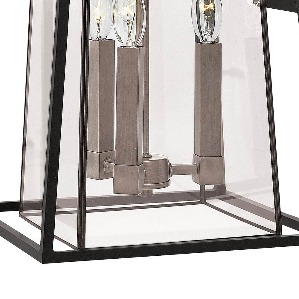 Hinkley Lighting 2105BK-LL Black Large Wall Mount Lantern Image 2