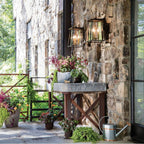 Hinkley Lighting 2105KZ-LL Buckeye Bronze Large Wall Mount Lantern Image 5