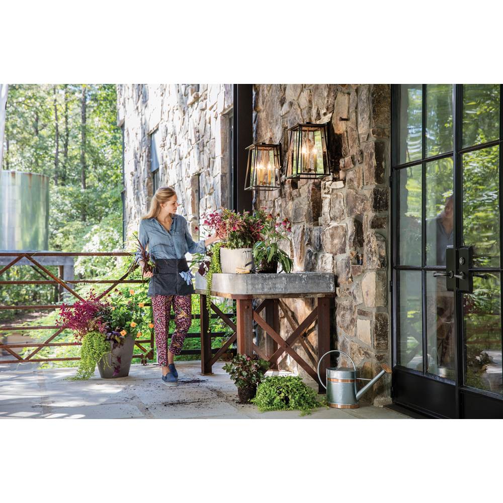 Hinkley Lighting 2105KZ-LL Buckeye Bronze Large Wall Mount Lantern Image 3