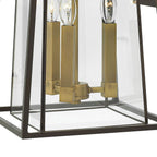 Hinkley Lighting 2105KZ Buckeye Bronze Large Wall Mount Lantern Image 7