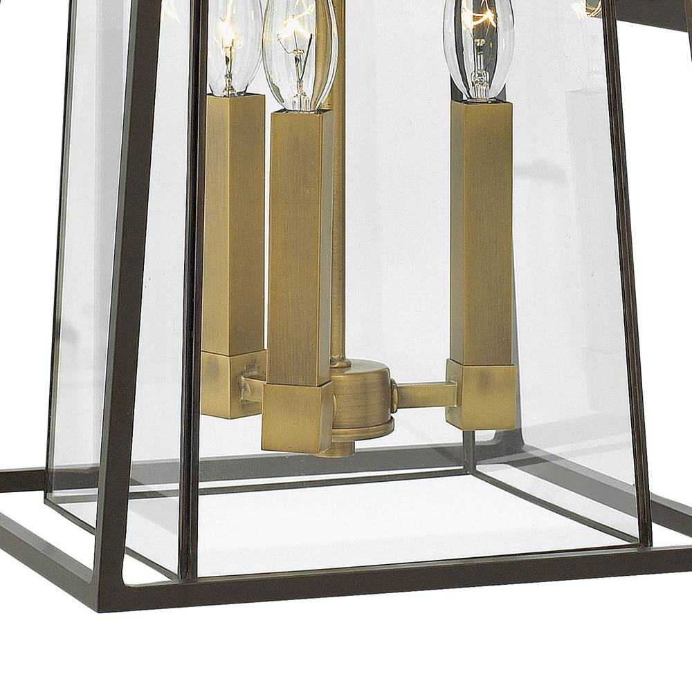 Hinkley Lighting 2105KZ Buckeye Bronze Large Wall Mount Lantern Image 7