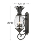 Hinkley Lighting Plantation Medium Wall Mount Lantern