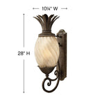 Hinkley Lighting Plantation Medium Wall Mount Lantern