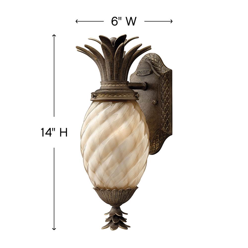 Hinkley Lighting Plantation Extra Small Wall Mount Lantern