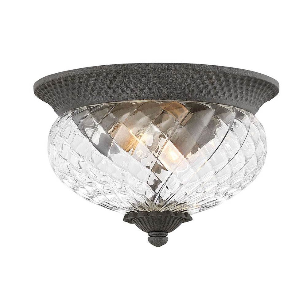 Hinkley Lighting 2128MB Museum Black Small Flush Mount Image 1