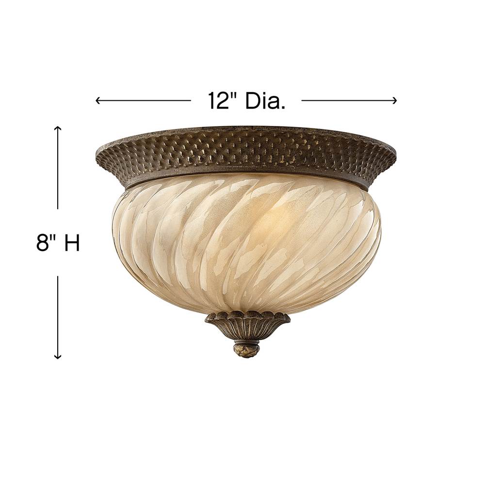 Hinkley Lighting Plantation Small Flush Mount