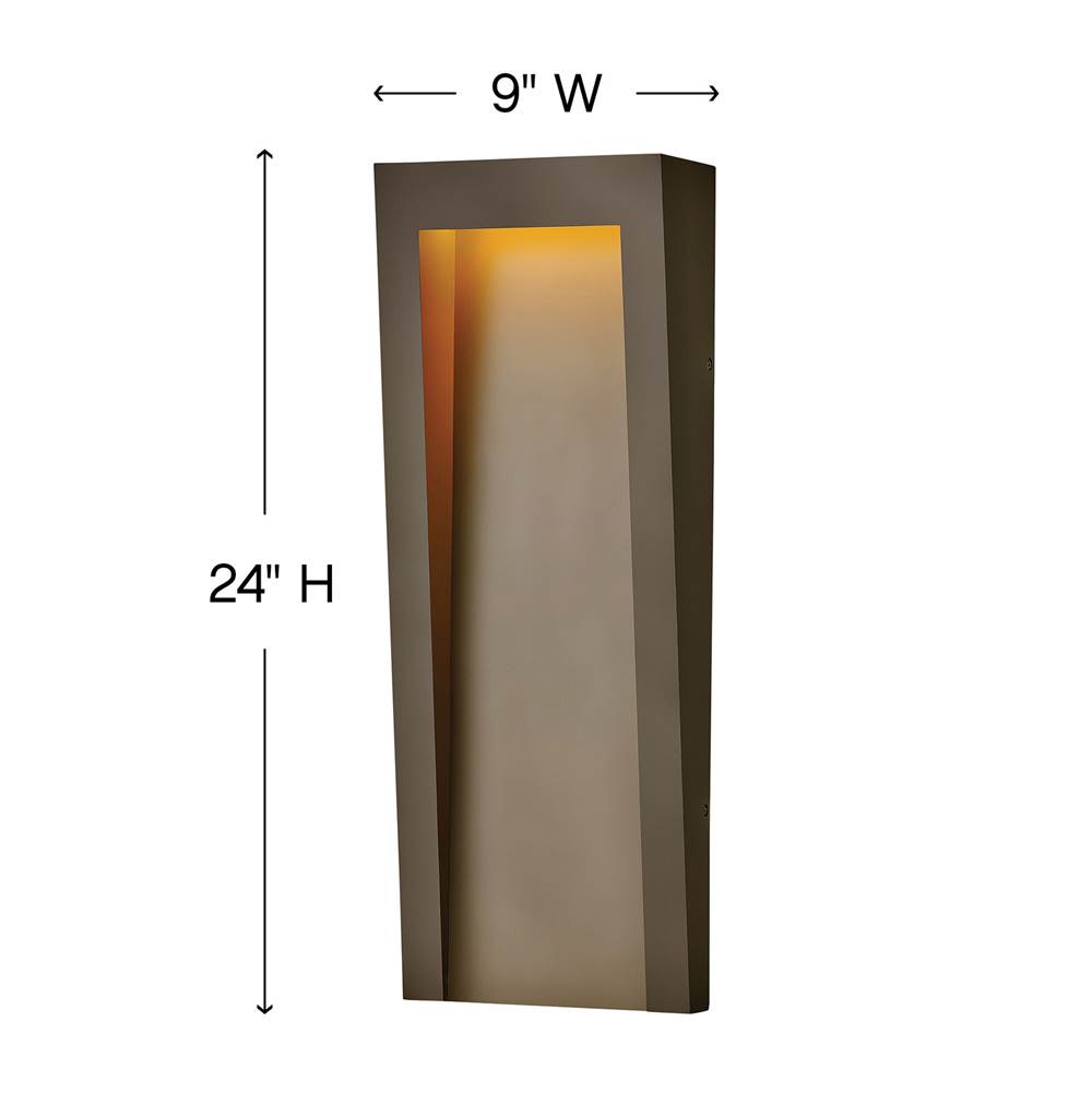 Hinkley Lighting 2145TR Textured Oil Rubbed Bronze Large Wall Mount Lantern Image 2