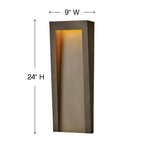 Hinkley Lighting 2145TR Textured Oil Rubbed Bronze Large Wall Mount Lantern Image 2