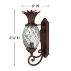 Hinkley Lighting Plantation Small Wall Mount Lantern