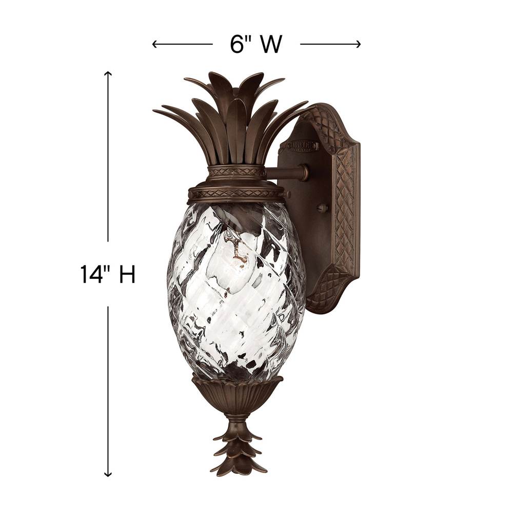 Hinkley Lighting Plantation Extra Small Wall Mount Lantern