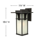Hinkley Lighting Manhattan Large Wall Mount Lantern