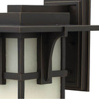Hinkley Lighting 2235OZ Oil Rubbed Bronze Large Wall Mount Lantern Image 4