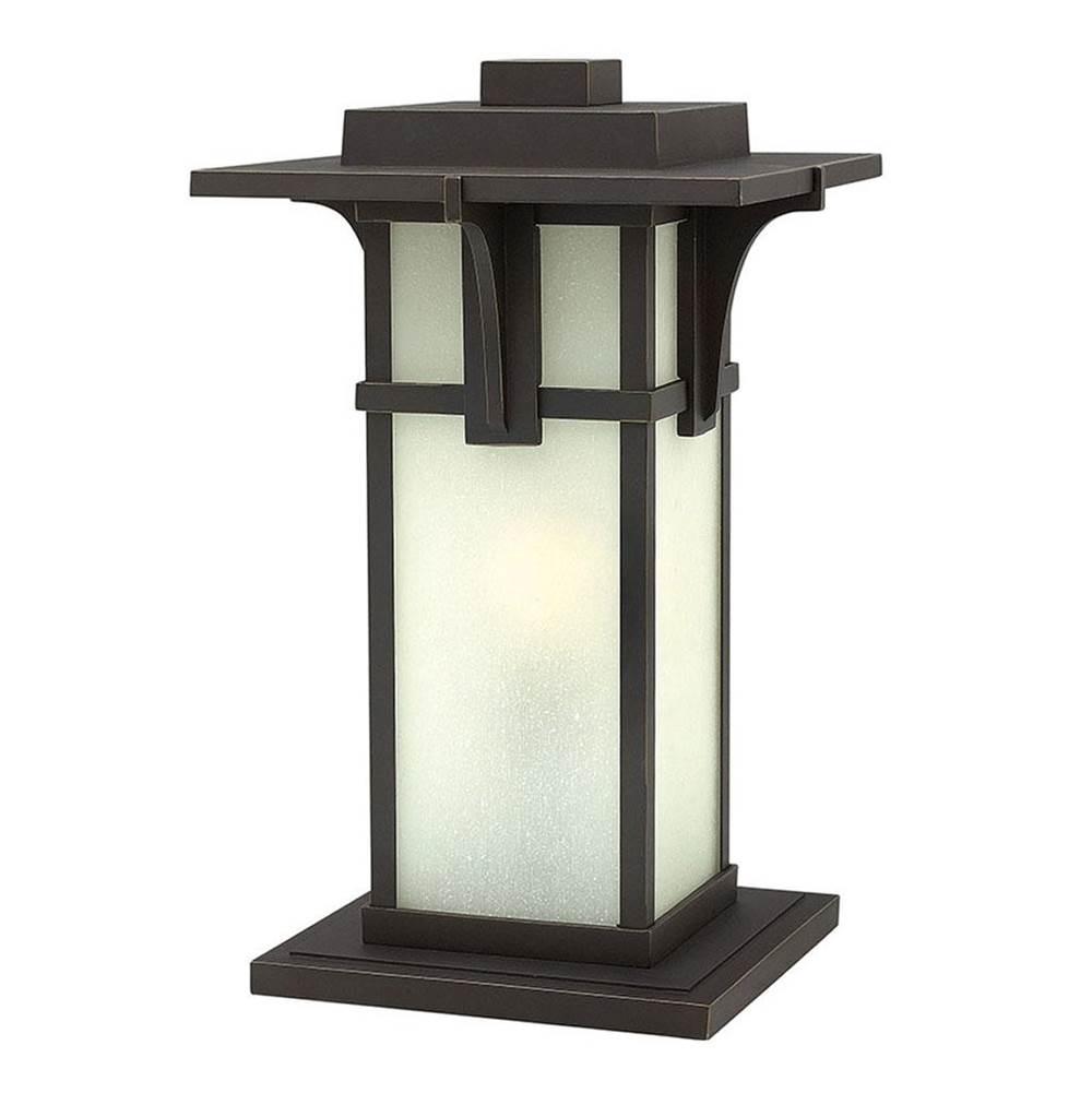 Hinkley Lighting 2237OZ Oil Rubbed Bronze Large Pier Mount Lantern Image 1
