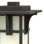 Hinkley Lighting 2237OZ Oil Rubbed Bronze Large Pier Mount Lantern Image 3