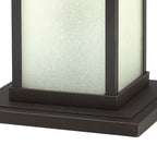 Hinkley Lighting 2237OZ Oil Rubbed Bronze Large Pier Mount Lantern Image 2