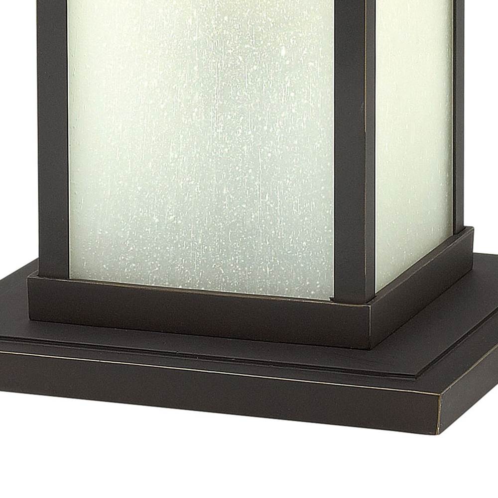 Hinkley Lighting 2237OZ Oil Rubbed Bronze Large Pier Mount Lantern Image 2