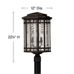 Hinkley Lighting Tahoe Large Post Top Or Pier Mount Lantern