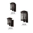 Hinkley Lighting 2246RB Regency Bronze Small Wall Mount Lantern Image 2