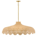 Hinkley Lighting 22994LCB-LL Lacquered Brass Large Chandelier Image 1