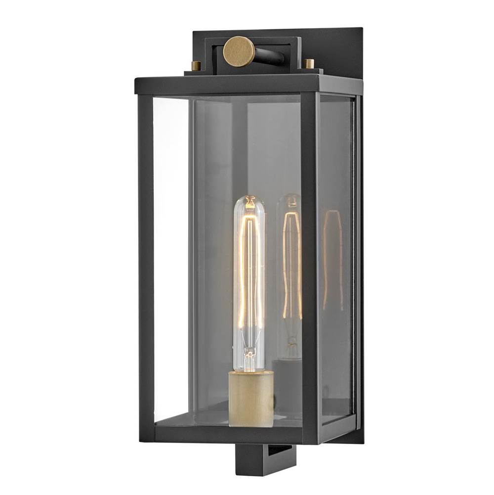 Hinkley Lighting 23010BK Black Medium Wall Mount Lantern Image 1