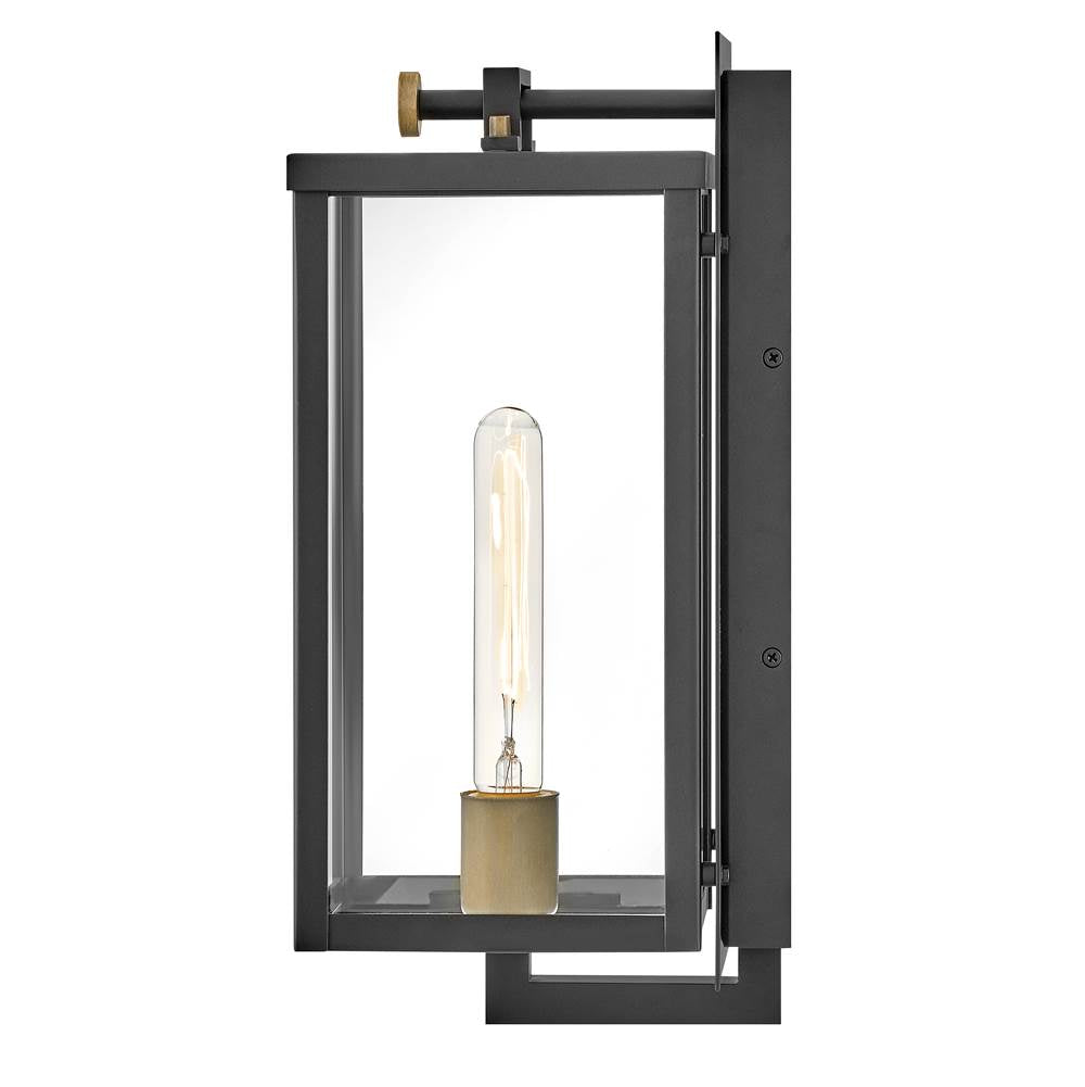 Hinkley Lighting 23010BK Black Medium Wall Mount Lantern Image 8