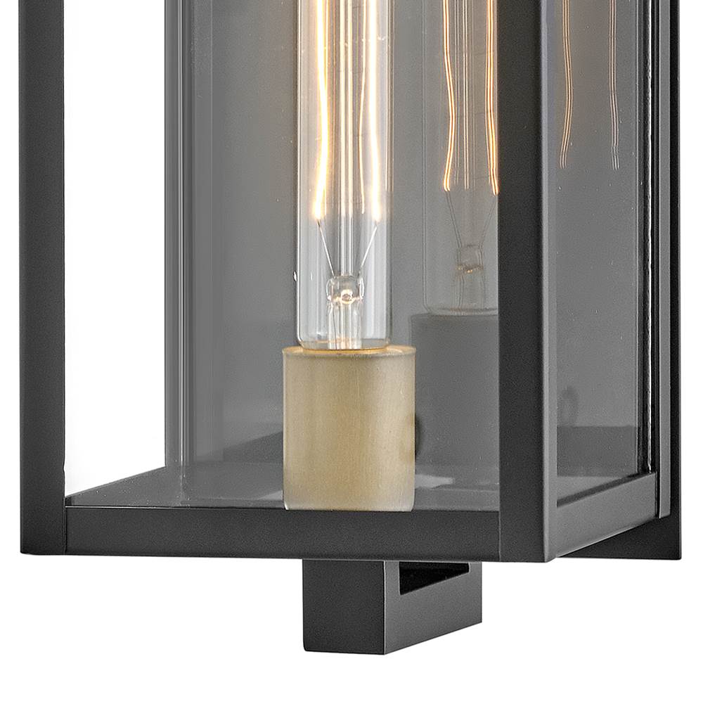 Hinkley Lighting 23010BK Black Medium Wall Mount Lantern Image 6