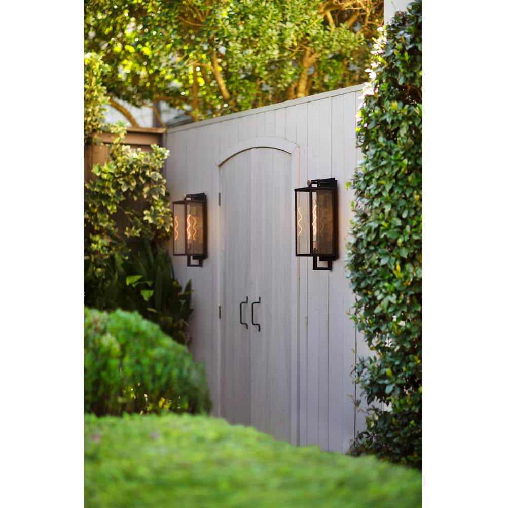 Hinkley Lighting 23010BK Black Medium Wall Mount Lantern Image 4