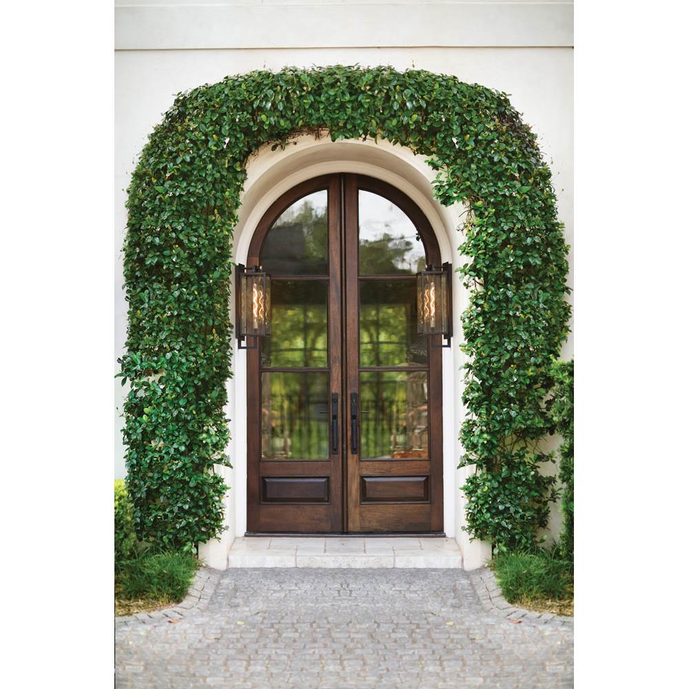 Hinkley Lighting 23014BK Black Large Wall Mount Lantern Image 3