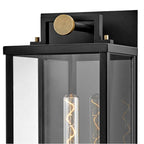 Hinkley Lighting 23014BK Black Large Wall Mount Lantern Image 2