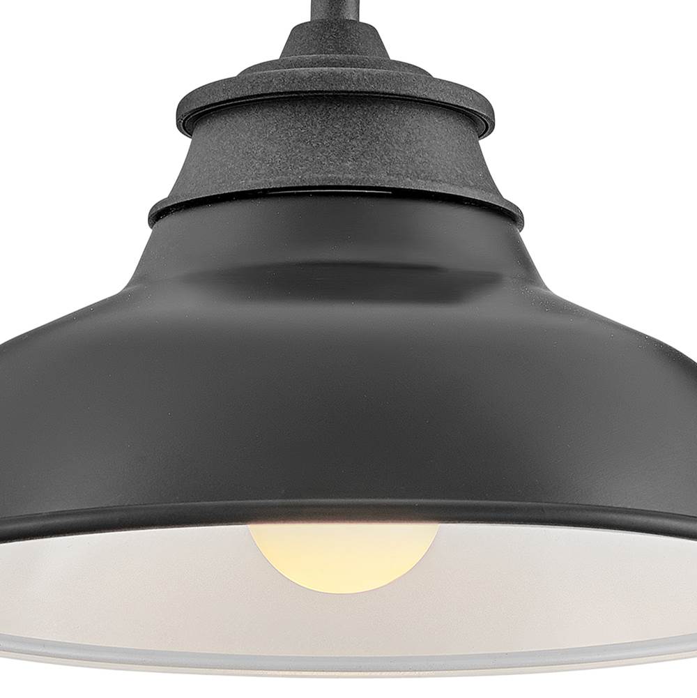 Hinkley Lighting 23080DZ Aged Zinc Small Gooseneck Barn Light Image 4