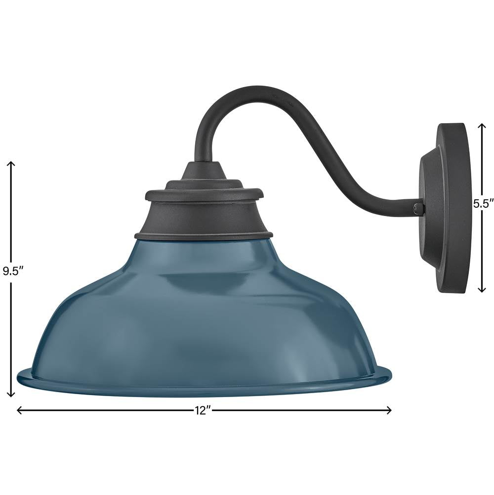 Hinkley Lighting 23080MB-DBU Museum Black Small Gooseneck Barn Light Image 2