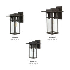 Hinkley Lighting 2324OZ Oil Rubbed Bronze Medium Wall Mount Lantern Image 2
