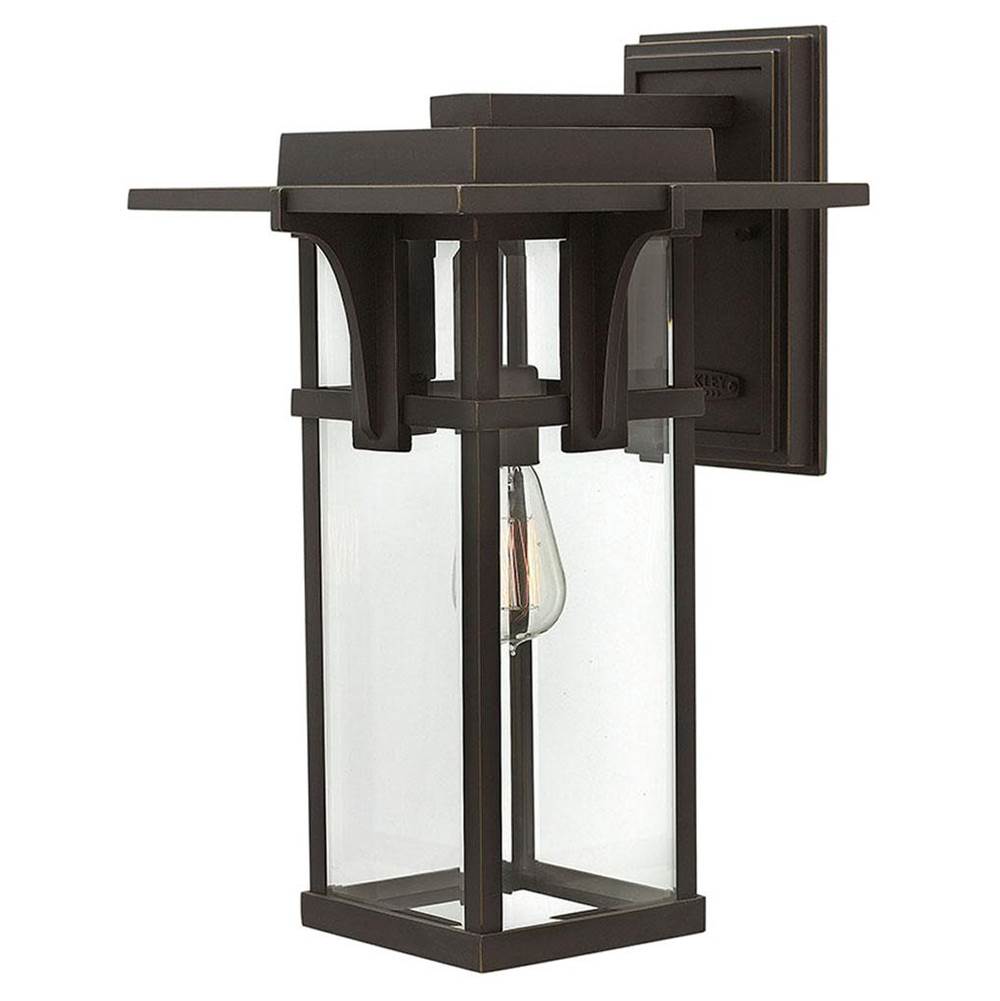 Hinkley Lighting 2325OZ Oil Rubbed Bronze Large Wall Mount Lantern Image 1
