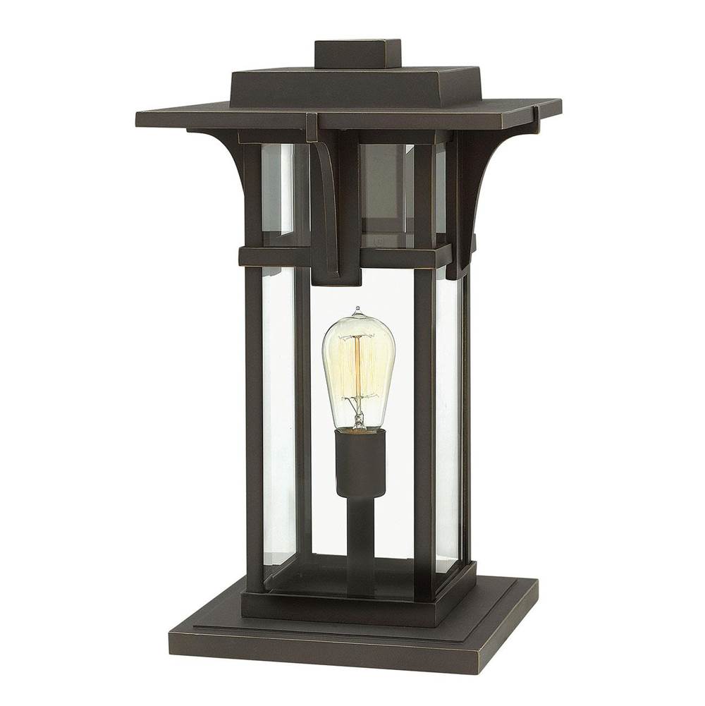 Hinkley Lighting 2327OZ-LV Oil Rubbed Bronze Large Pier Mount Lantern 12v Image 1
