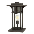 Hinkley Lighting 2327OZ Oil Rubbed Bronze Large Pier Mount Lantern Image 1