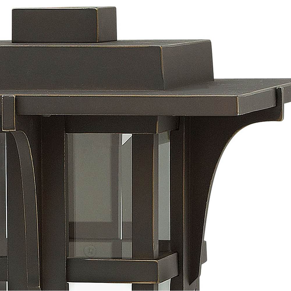 Hinkley Lighting 2327OZ Oil Rubbed Bronze Large Pier Mount Lantern Image 3