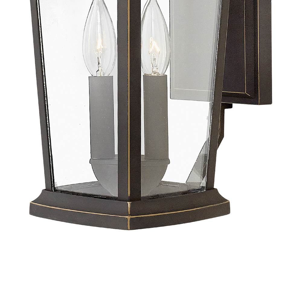 Hinkley Lighting 2360OZ Oil Rubbed Bronze Small Wall Mount Lantern Image 4