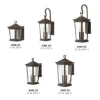 Hinkley Lighting 2360OZ Oil Rubbed Bronze Small Wall Mount Lantern Image 3