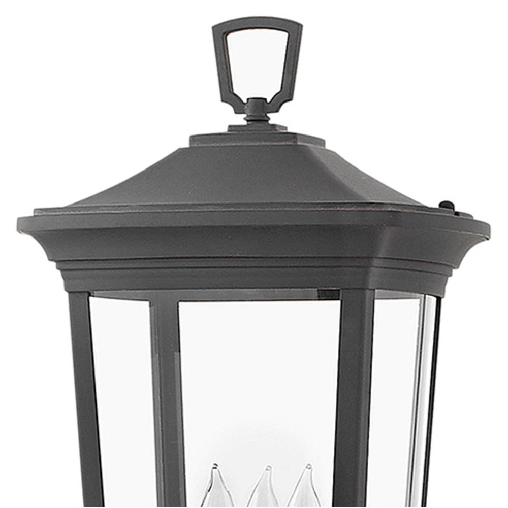 Hinkley Lighting 2361MB Museum Black Large Post Top Or Pier Mount Lantern Image 3