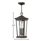 Hinkley Lighting 2362OZ-LL Oil Rubbed Bronze Large Hanging Lantern Image 2